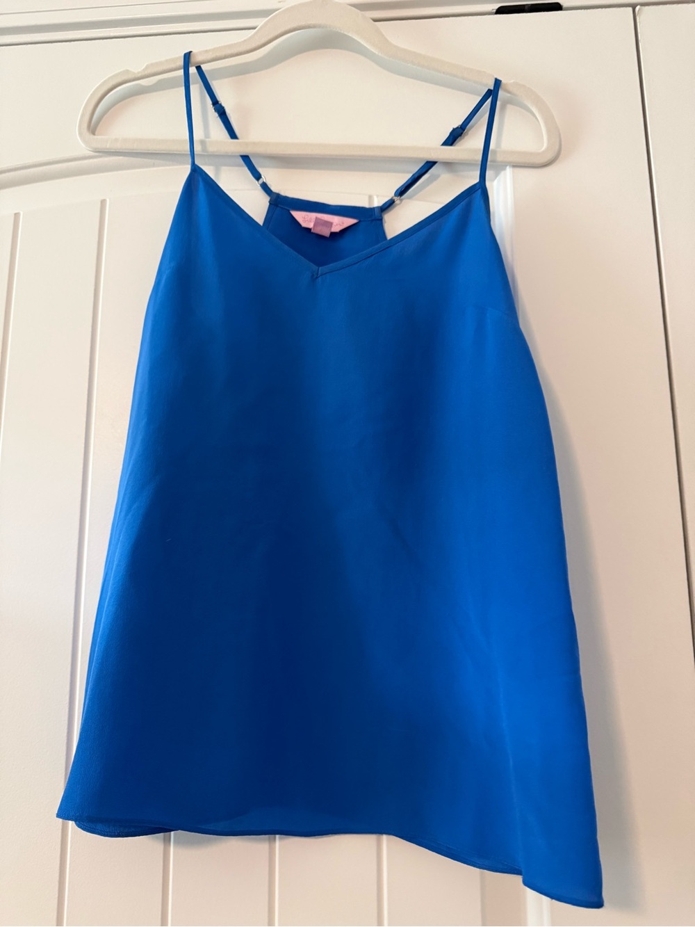 Lilly Pulitzer 100% Silk Dusk Tank | Blue Size XXS